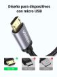 UGREEN Cable Micro USB Carga Rápida, Cable USB a Micro USB de Nylon QC3.0 2.0 Compatible con Galaxy S7 S6 A7 A6 A5, Redmi Note 5 (0,5 Metro) Embalaje Deteriorado on Sale