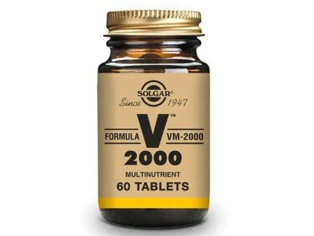 SOLGAR Vm2000 Multivitamínico, 60 comprimidos Embalaje Deteriorado Discount