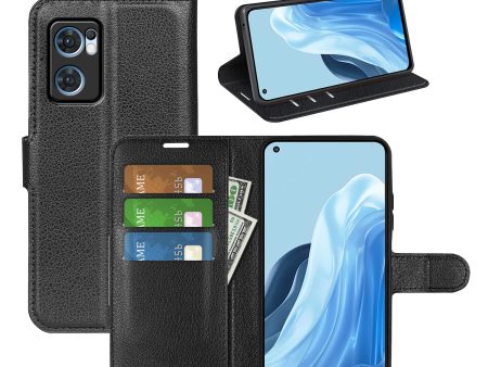 Funda Fertuo para OPPO Find X5 Lite, Carcasa de Cuero con Función Cartera y Soporte, Hebilla Magnética, Ranuras para Tarjetas, Negro Embalaje Deteriorado Online Sale