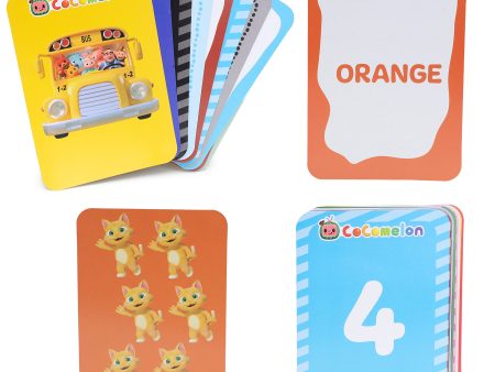 (Versión Imglesa) Toyland Cocomelon My First Learning Cards - Juegos educativos para niños de 18 meses en adelante Embalaje Deteriorado For Sale